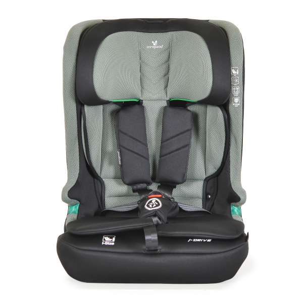Κάθισμα Αυτοκινήτου (76-150εκ. Ύψος) Cangaroo iDrive i-Size Twill Green