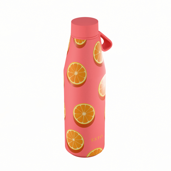 Μπουκάλι Θερμός 500ml Estia Save The Aegean Flow Orange Pop 01-42165