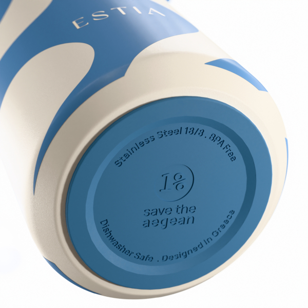 Ποτήρι Θερμός 500ml Estia Save The Aegean Pulse Ocean Waves 01-42608