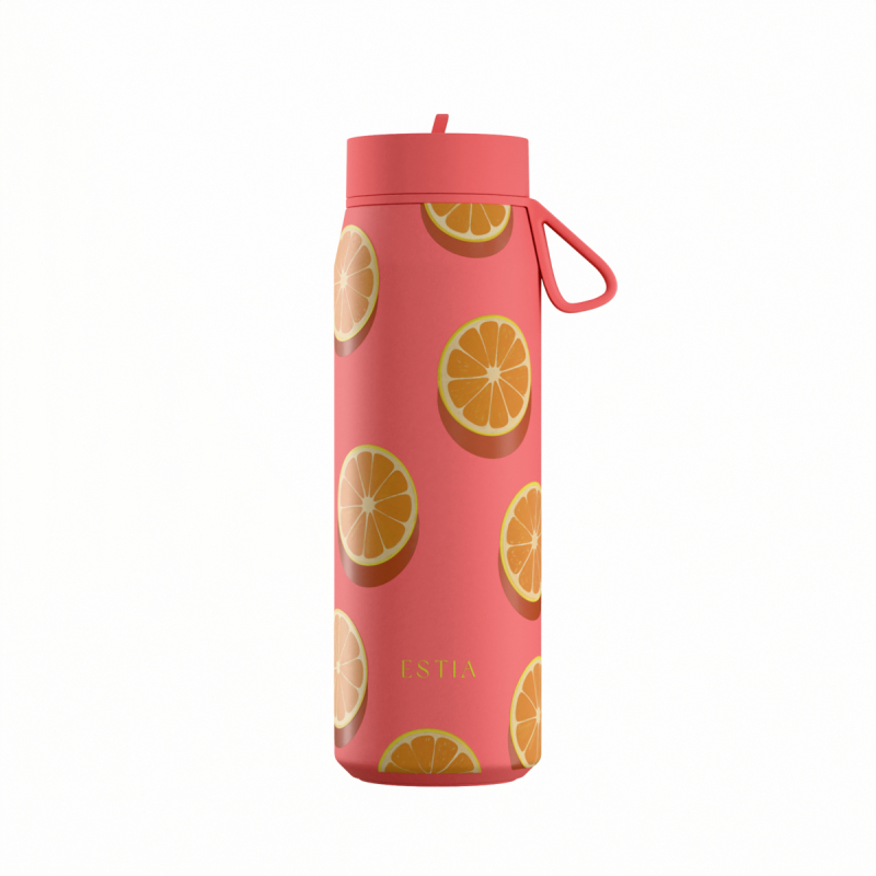 Ποτήρι Θερμός 500ml Estia Save The Aegean Pulse Orange Pop 01-42622