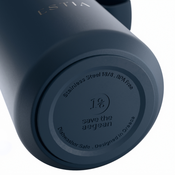 Ποτήρι Θερμός 360ml Estia Save The Aegean Pulse Indigo 01-42677