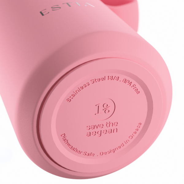 Ποτήρι Θερμός 360ml Estia Save The Aegean Pulse Rose 01-42721