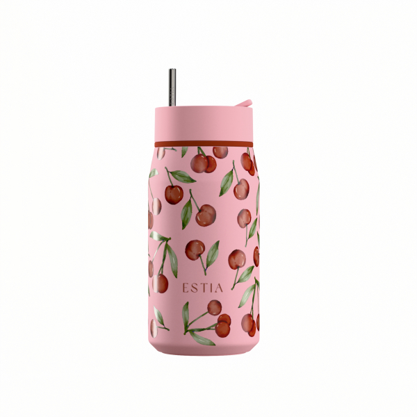 Ποτήρι Θερμός 360ml Estia Save The Aegean Lens Cherry Rose 01-42882