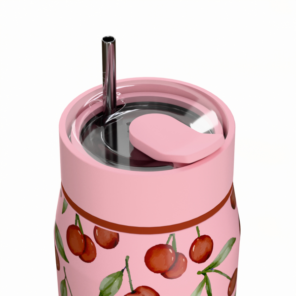 Ποτήρι Θερμός 360ml Estia Save The Aegean Lens Cherry Rose 01-42882