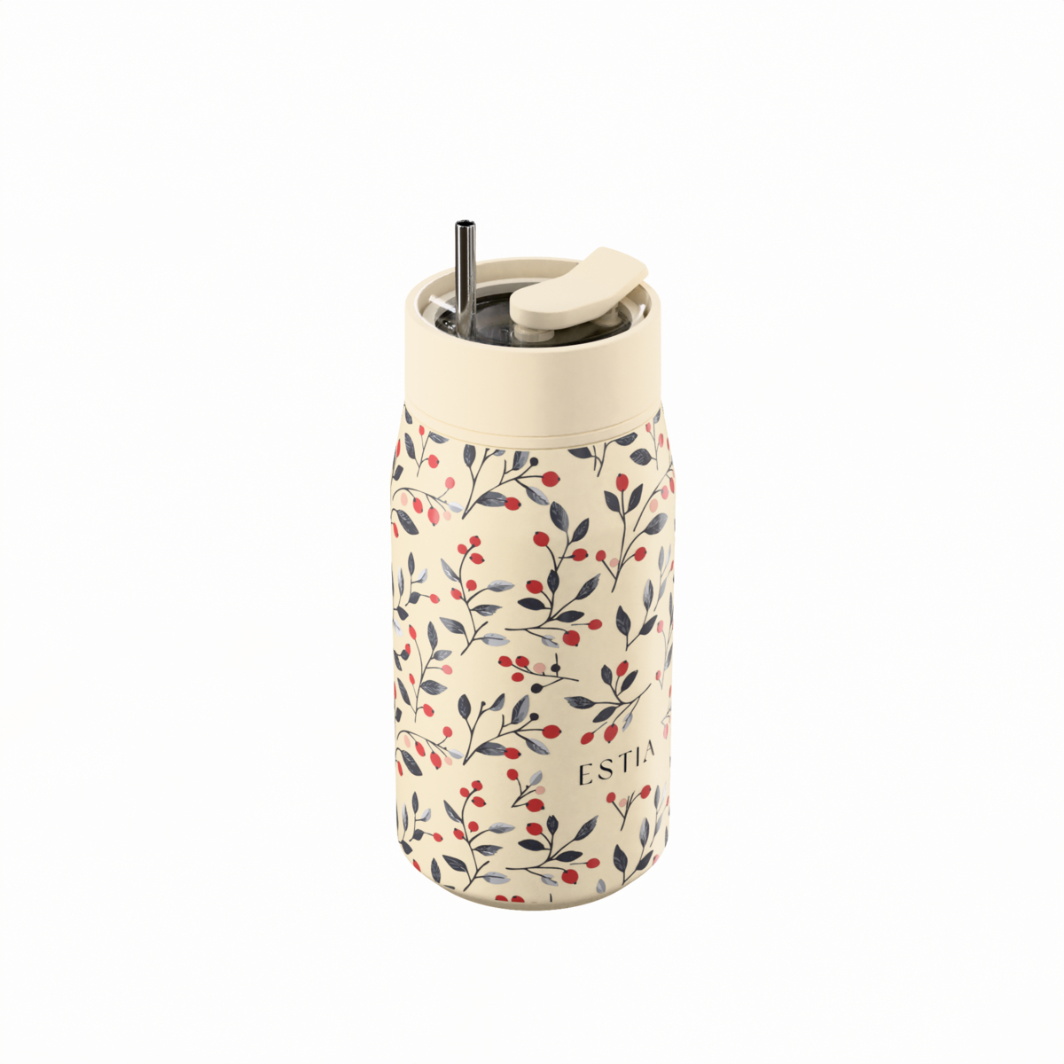 Ποτήρι Θερμός 360ml Estia Save The Aegean Lens Bloom Μπεζ 01-42912