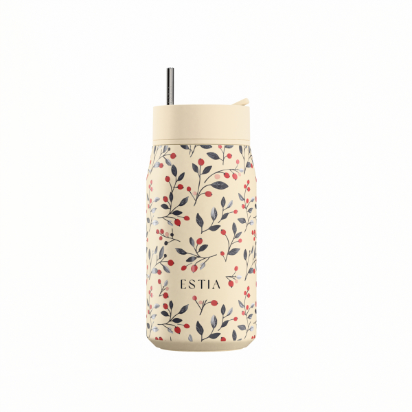 Ποτήρι Θερμός 360ml Estia Save The Aegean Lens Bloom Beige 01-42912