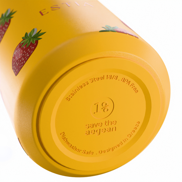 Ποτήρι Θερμός 360ml Estia Save The Aegean Lens Berry Bright 01-42936