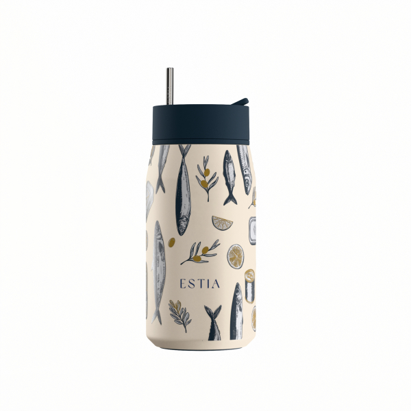Ποτήρι Θερμός 360ml Estia Save The Aegean Lens Salt Life 01-43018