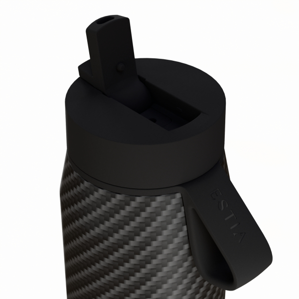 Ποτήρι Θερμός 500ml Estia Save The Aegean Pulse Carbon Fibre 01-47931