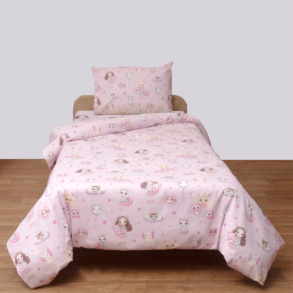Παπλωματοθήκη Μονή (Σετ 160x240) Viopros Kids Κατ