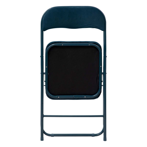 Πτυσσόμενη Καρέκλα Κουζίνας (44x45x79) F-V Velours Bleu 164715D