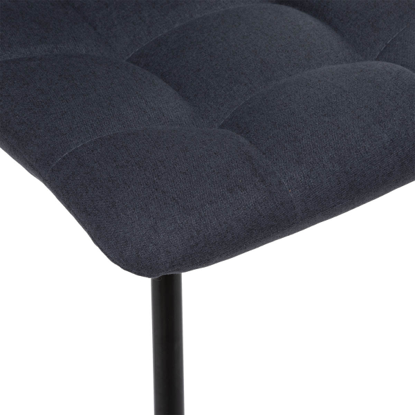 Καρέκλα Τραπεζαρίας (44x55x83.5) A-S Sirac Dark Grey 184905B