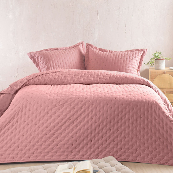 Κουβερλί King Size (Σετ 240x260) Rythmos Tener Apple