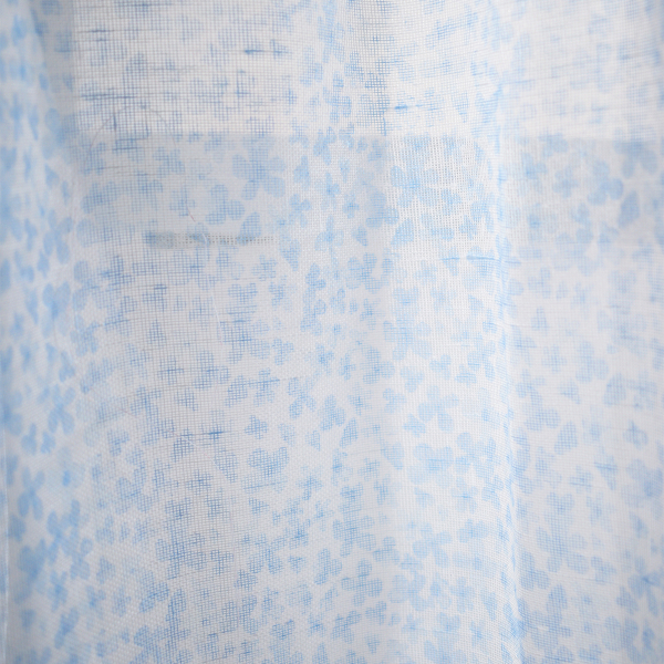 Παιδική Κουρτίνα (280x290) Με Τρέσα Ravelia Flowers Ciel