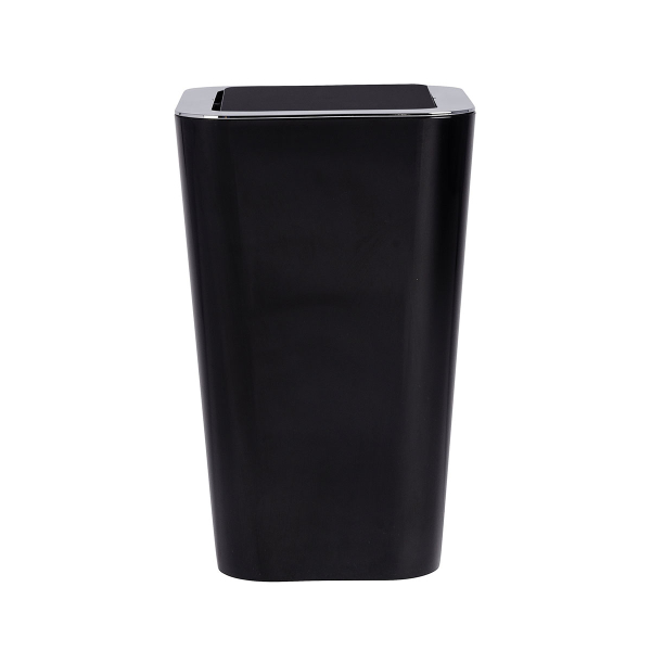 Κάδος Απορριμμάτων Μπάνιου (Φ18.5x36.5) Wenko 6lt Candy Black 22466100
