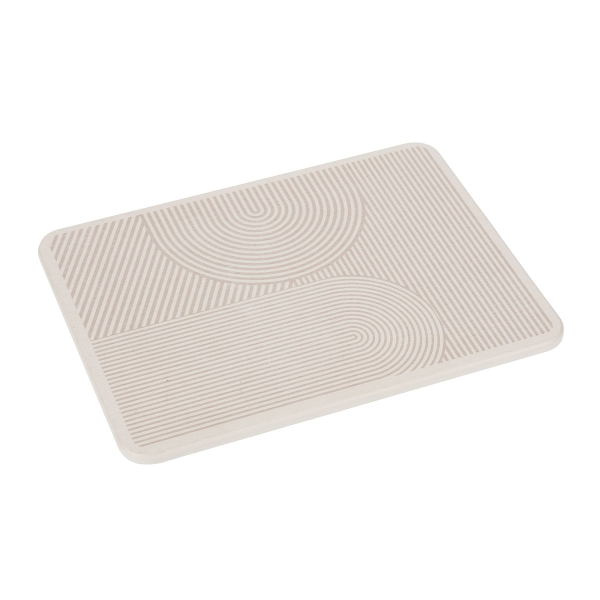 Επιφάνεια Στεγνώματος Πιάτων (40x30) Wenko Damon Beige 54721100