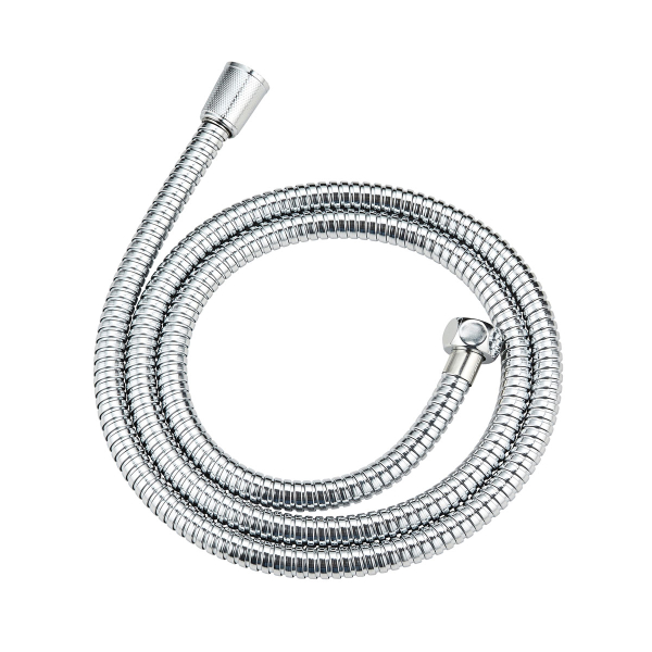 Τηλέφωνο Μπάνιου Με Σπιράλ (Σετ) Wenko Chrome 5 Θέσεων Basic Line 2 24402100