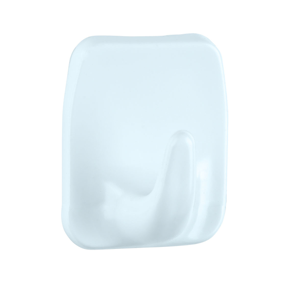 Κρεμαστράκια Αυτοκόλλητα (Σετ 2τμχ) Wenko White 4406090100