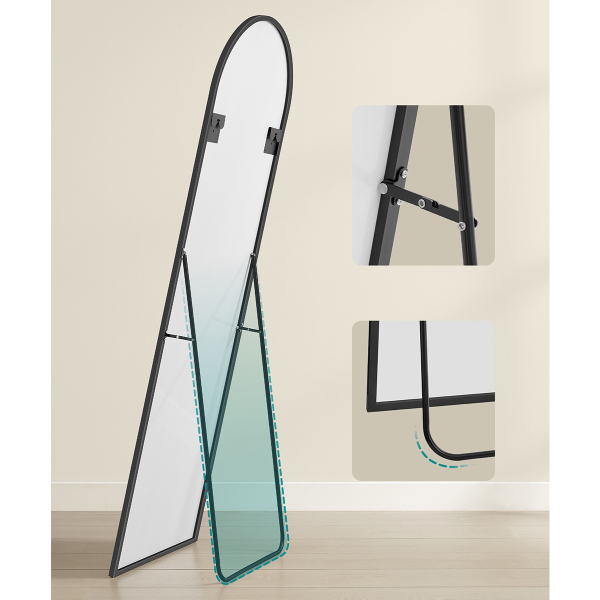 Καθρέφτης Τοίχου - Δαπέδου (50x33x160) Songmics LFM031B01V1
