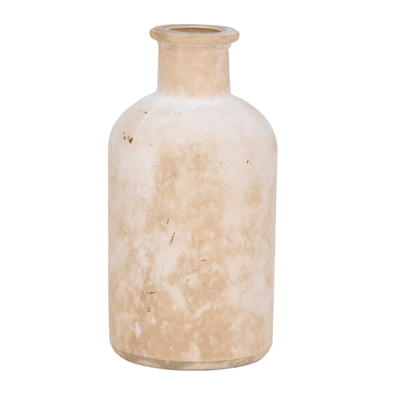 Διακοσμητικό Βάζο (Φ6.5x13.5) Articasa Beige/White 871125200797