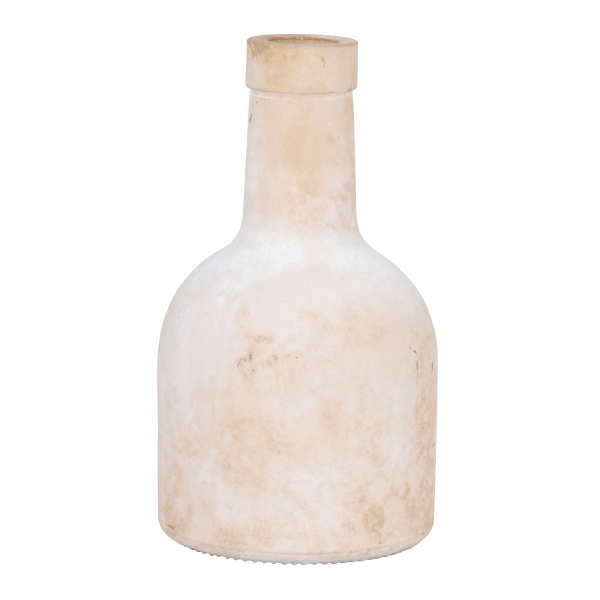Διακοσμητικό Βάζο (Φ8x16) Articasa Beige/White 871125200798