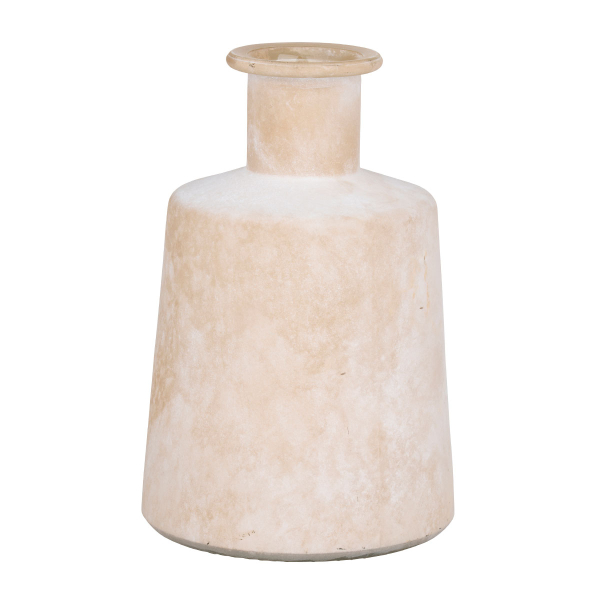 Διακοσμητικό Βάζο (Φ11.5x18) Articasa Beige/White 871125200801