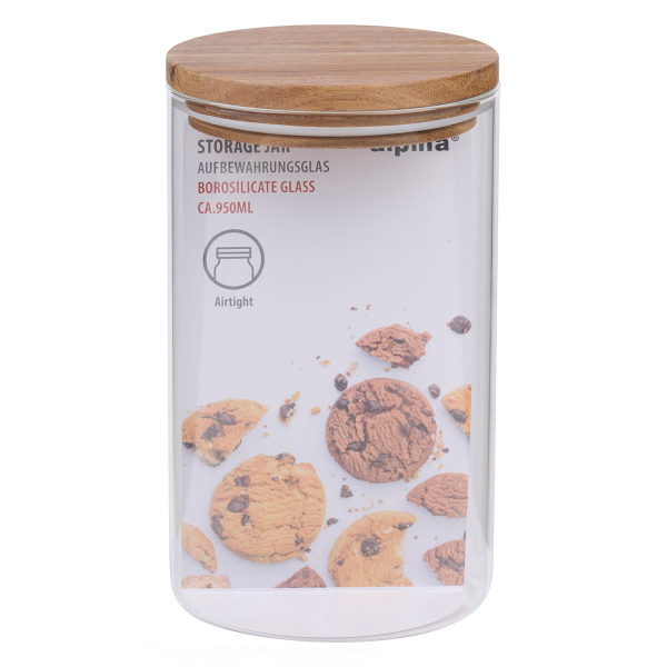 Δοχείο Αποθήκευσης 950ml Με Αεροστεγές Κλείσιμο Alpina 871125224038
