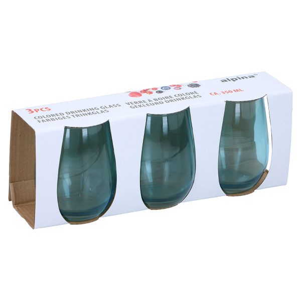 Ποτήρια Νερού 350ml (Σετ 3τμχ) Alpina 871125225940
