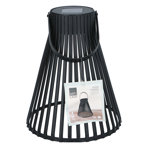 Ηλιακό Φανάρι LED (Φ20x33) Articasa Black 871125230224