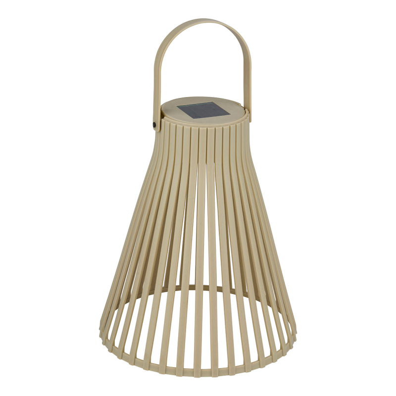 Ηλιακό Φανάρι LED (Φ14.5x21.5) Articasa Beige 871125230225