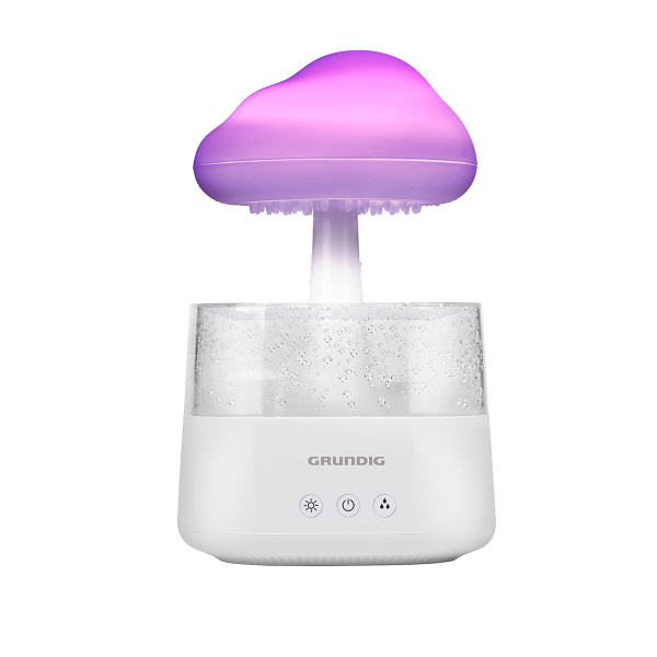 Συσκευή Αρωματοθεραπείας Με Φωτισμό RGB 450ml Grundig 871125234748