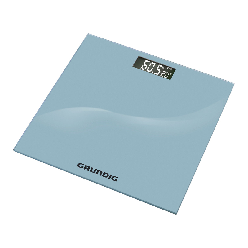 Ζυγαριά Μπάνιου Ψηφιακή (28.2x28.2) Grundig Silver 871125242355