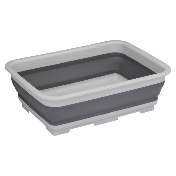Πτυσσόμενο Λεκανάκι (37.5x27.5x12) Alpina Grey 871125224806