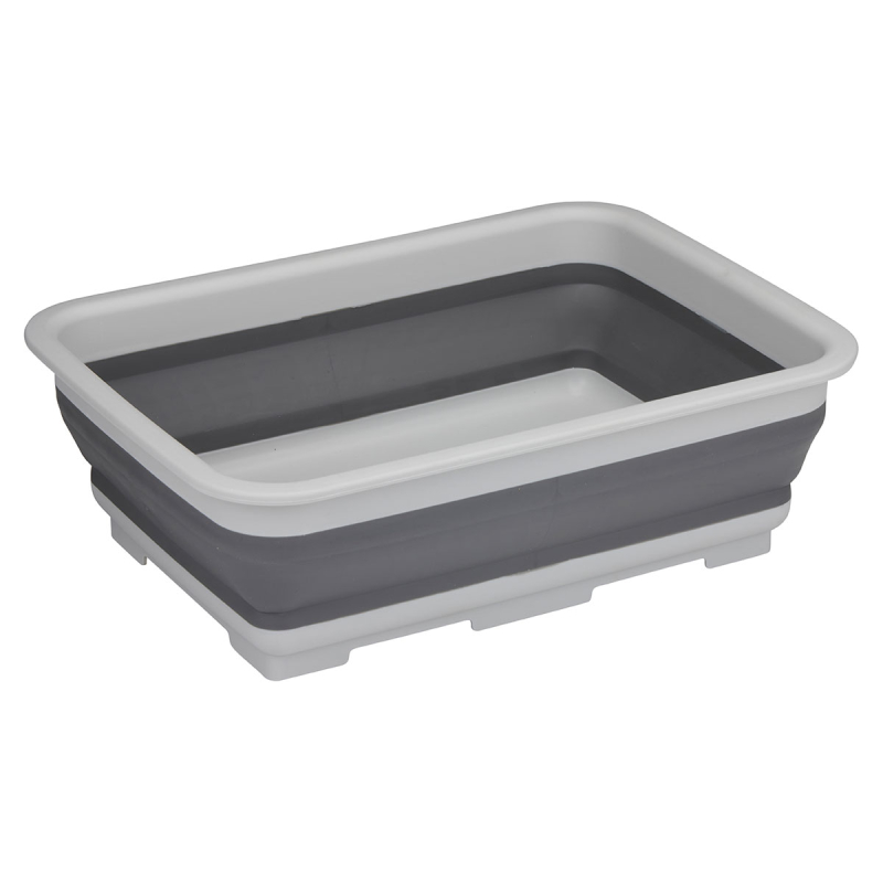 Πτυσσόμενο Λεκανάκι (37.5x27.5x12) Alpina Grey 871125224806