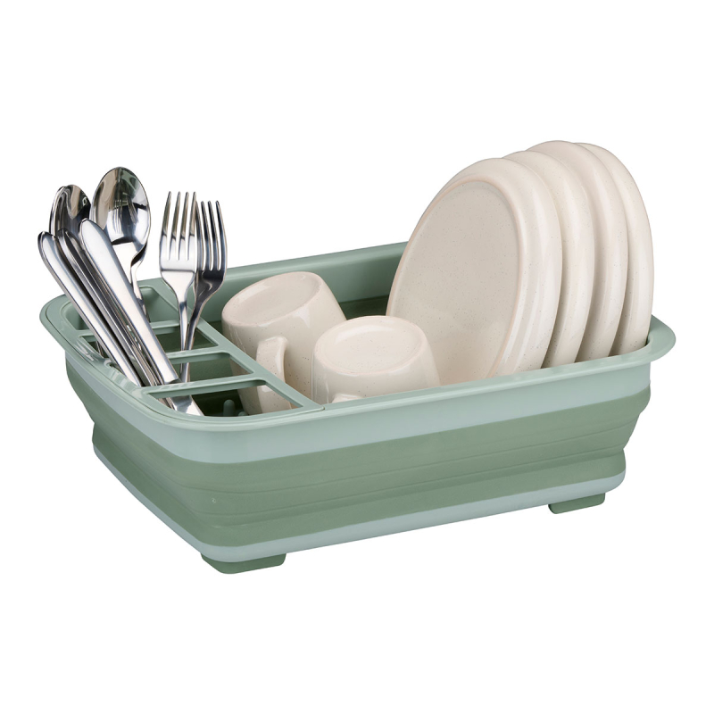 Πτυσσόμενο Στραγγιστήρι Πιάτων (38x29.5x12) Alpina Green 871125225620