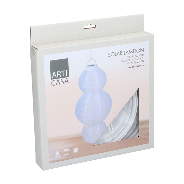 Ηλιακό Φωτιστικό Οροφής (Φ28x60) Articasa White 871125230219
