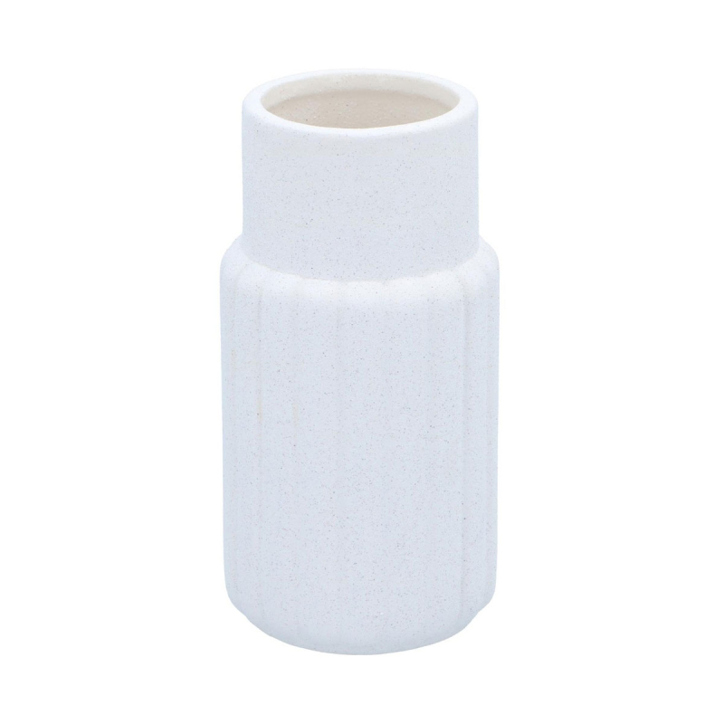 Διακοσμητικό Βάζο (Φ10x20) Articasa White 871125224392