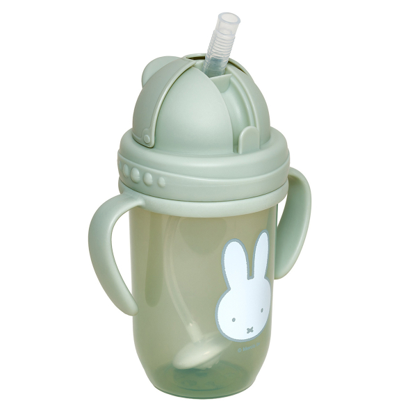 Παγούρι 260ml Με Καλαμάκι Miffy Koko Green 69-24692