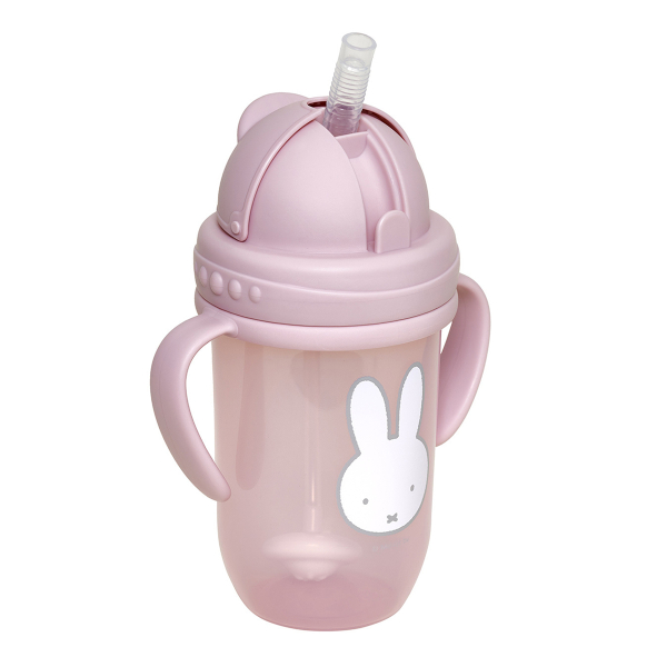 Παγούρι 260ml Με Καλαμάκι Miffy Koko Pink 69-24695