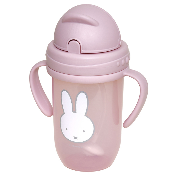 Παγούρι 260ml Με Καλαμάκι Miffy Koko Pink 69-24695