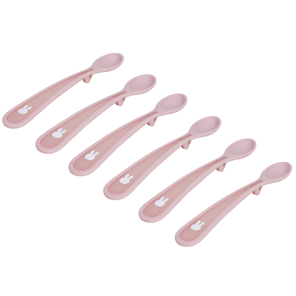 Κουτάλια Φαγητού (Σετ 6τμχ) Miffy Koko Pink 69-24713