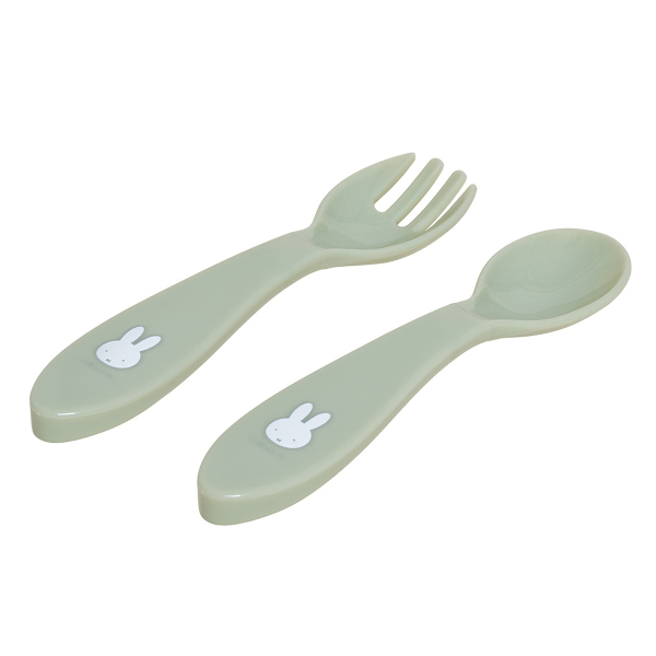 Κουτάλι + Πιρούνι (Σετ) Miffy Koko Green 69-24716
