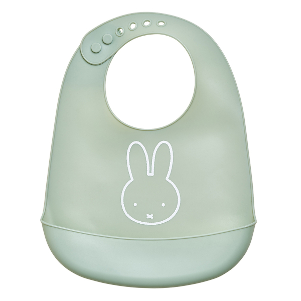 Σαλιάρα Σιλικόνης 4+ Μηνών Miffy Koko Green 69-24734