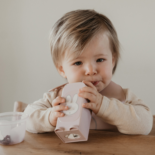 Σαλιάρα Σιλικόνης 4+ Μηνών Miffy Koko Pink 69-24737