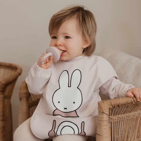 Σαλιάρα Με Μανίκια 6+ Μηνών Miffy Koko Pink 69-24743