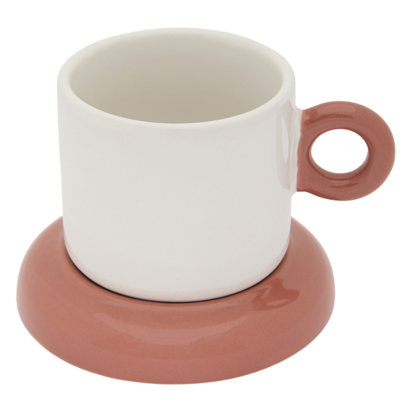 Φλυτζάνια Espresso 110ml & Πιατάκια (Σετ 8τμχ) S-D Homy 217854