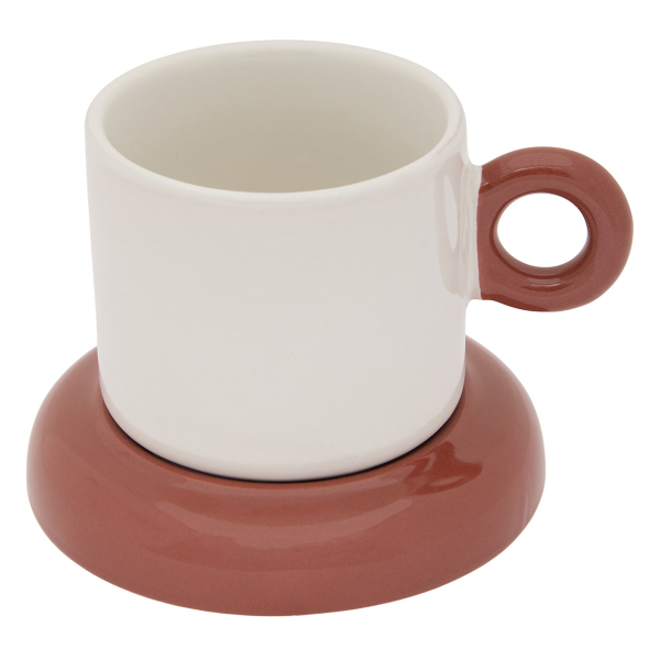 Φλυτζάνια Espresso 110ml & Πιατάκια (Σετ 8τμχ) S-D Homy 217854