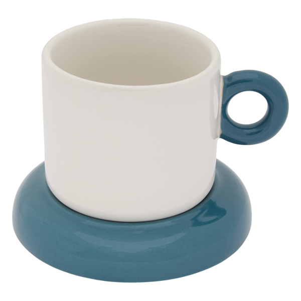 Φλυτζάνια Espresso 110ml & Πιατάκια (Σετ 8τμχ) S-D Homy 217854