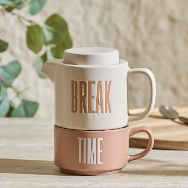 Τσαγιέρα Με Κούπα & Φίλτρο 450ml S-D Time 217864