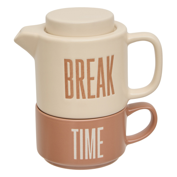 Τσαγιέρα Με Κούπα & Φίλτρο 450ml S-D Time 217864